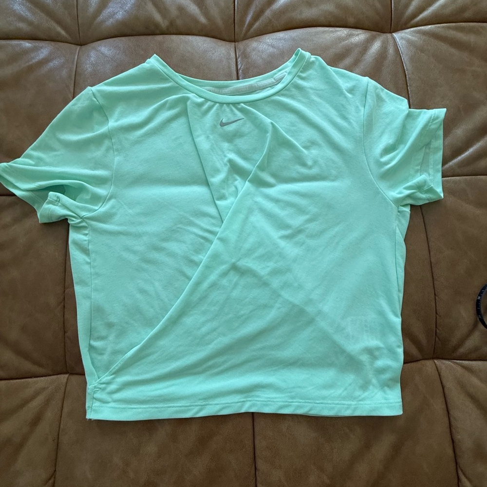 Nike Women's Light Green Short Sleeve Tee